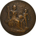 France, Médaille, Election d'Armand Fallières, Politics, 1906, Chaplain, TTB+