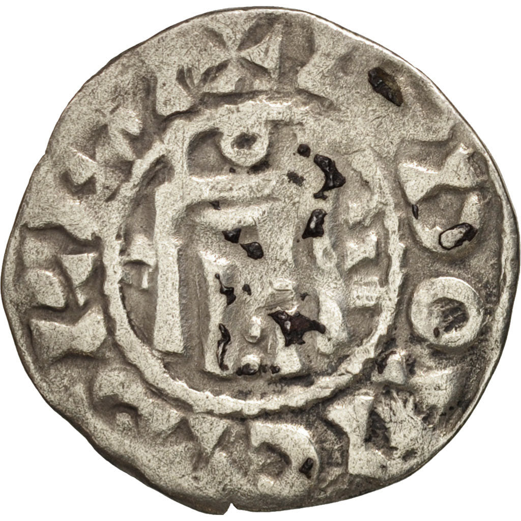 France, Louis VI Le Gros, Denier, Orléans, TB, Argent, Duplessy:120