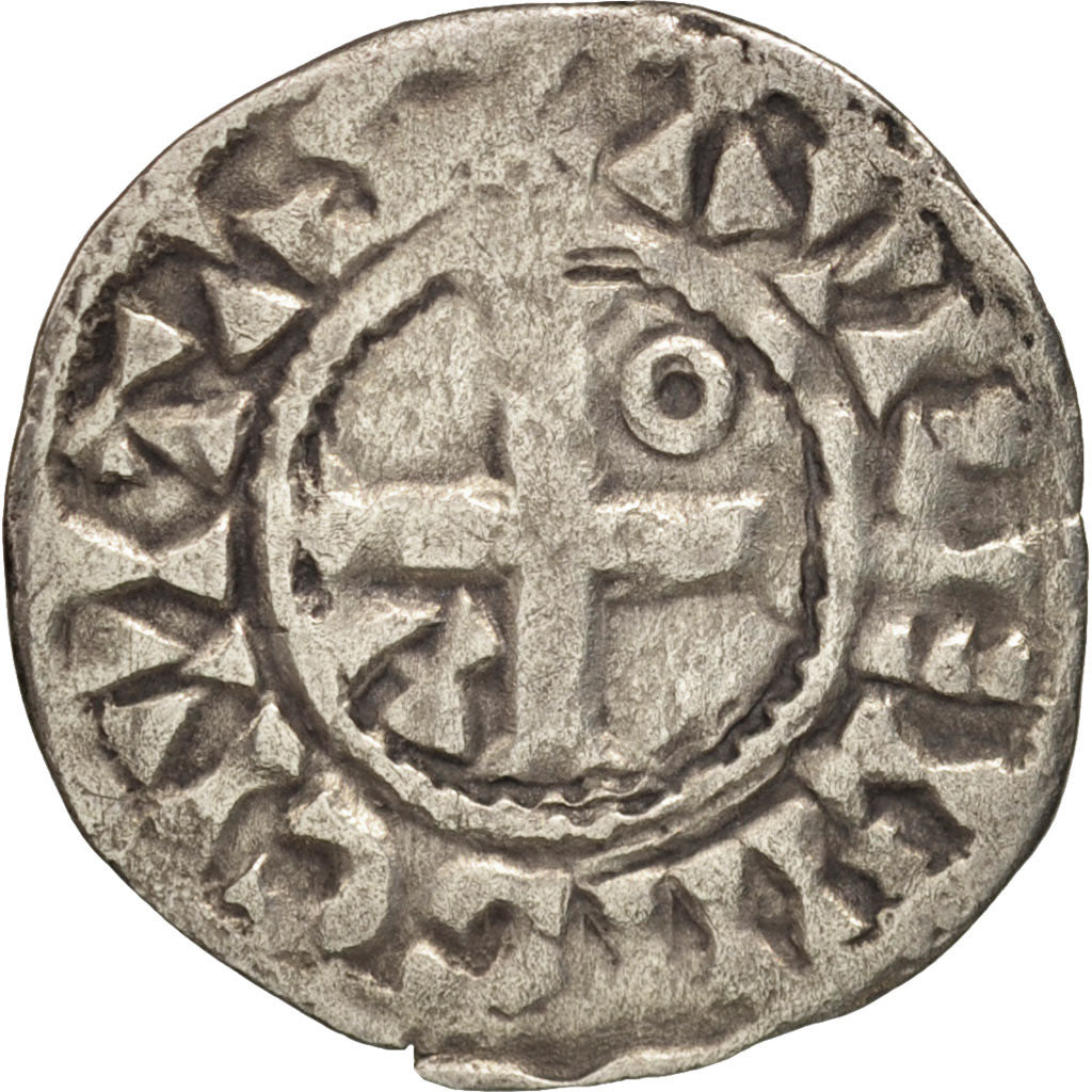 France, Louis VI Le Gros, Denier, Orléans, TB, Argent, Duplessy:120
