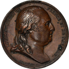 França, Medal, Louis XVIII, Prix de Sculpture, Artes e Cultura, 1821
