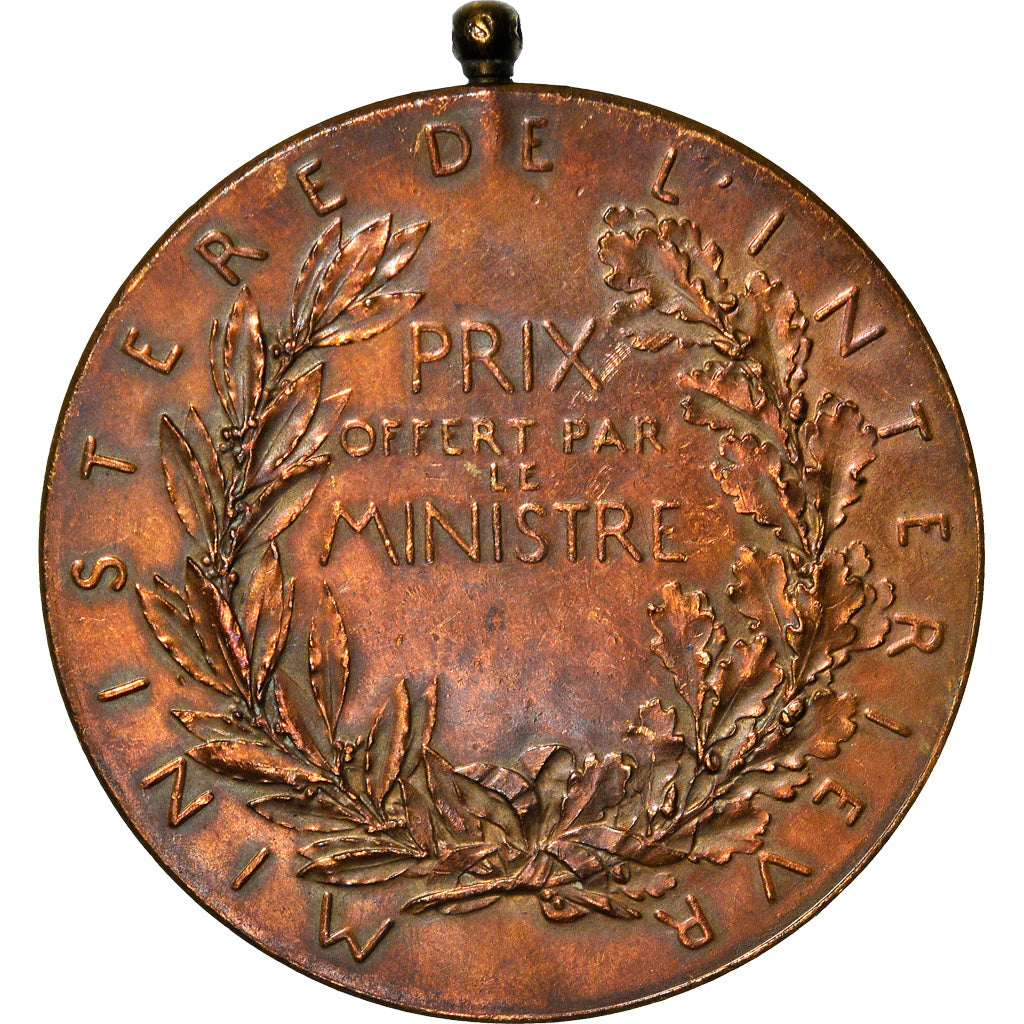 Francia, medaglia, Prix de Tir Offert par le Ministre de la Guerre, O.Roty, BB
