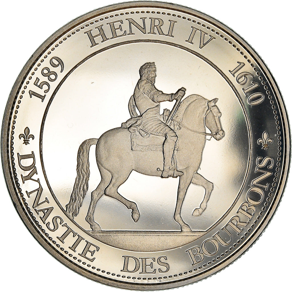 France, Medal, Henri IV, Dynastie des Bourbons, History, MS(65-70)