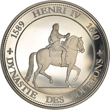France, Medal, Henri IV, Dynastie des Bourbons, History, MS(65-70)