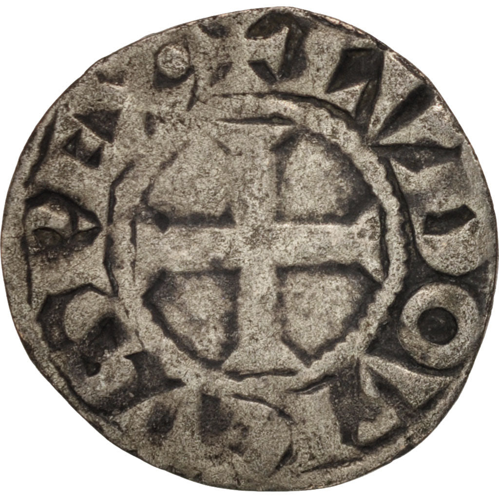 France, Louis IX, Tournois Denarius, 1245-1270, VF(30-35), Billon, Duplessy:193