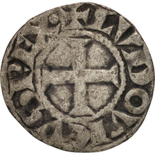 France, Louis IX, Tournois Denarius, 1245-1270, VF(30-35), Billon, Duplessy:193