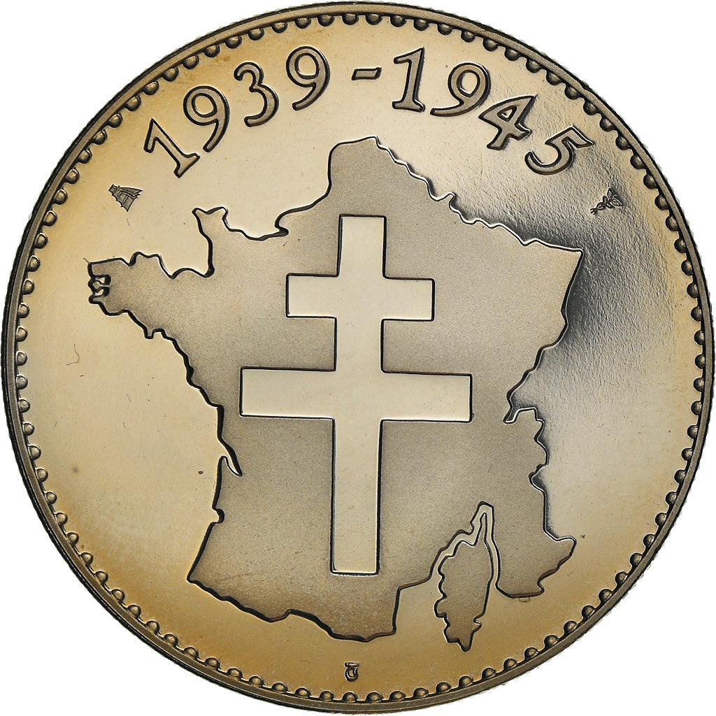 France, Médaille, 1939-1945, Débarquement de Normandie, History, FDC
