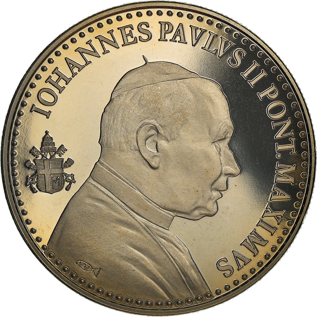 Vatican, Médaille, Le Pape Jean-Paul II, Religions & beliefs, 2010, FDC