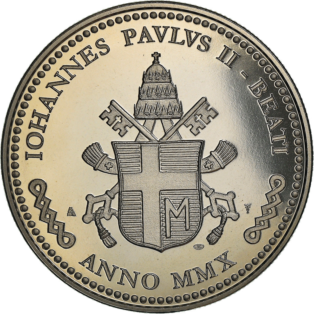 Vatican, Médaille, Le Pape Jean-Paul II, Religions & beliefs, 2010, FDC