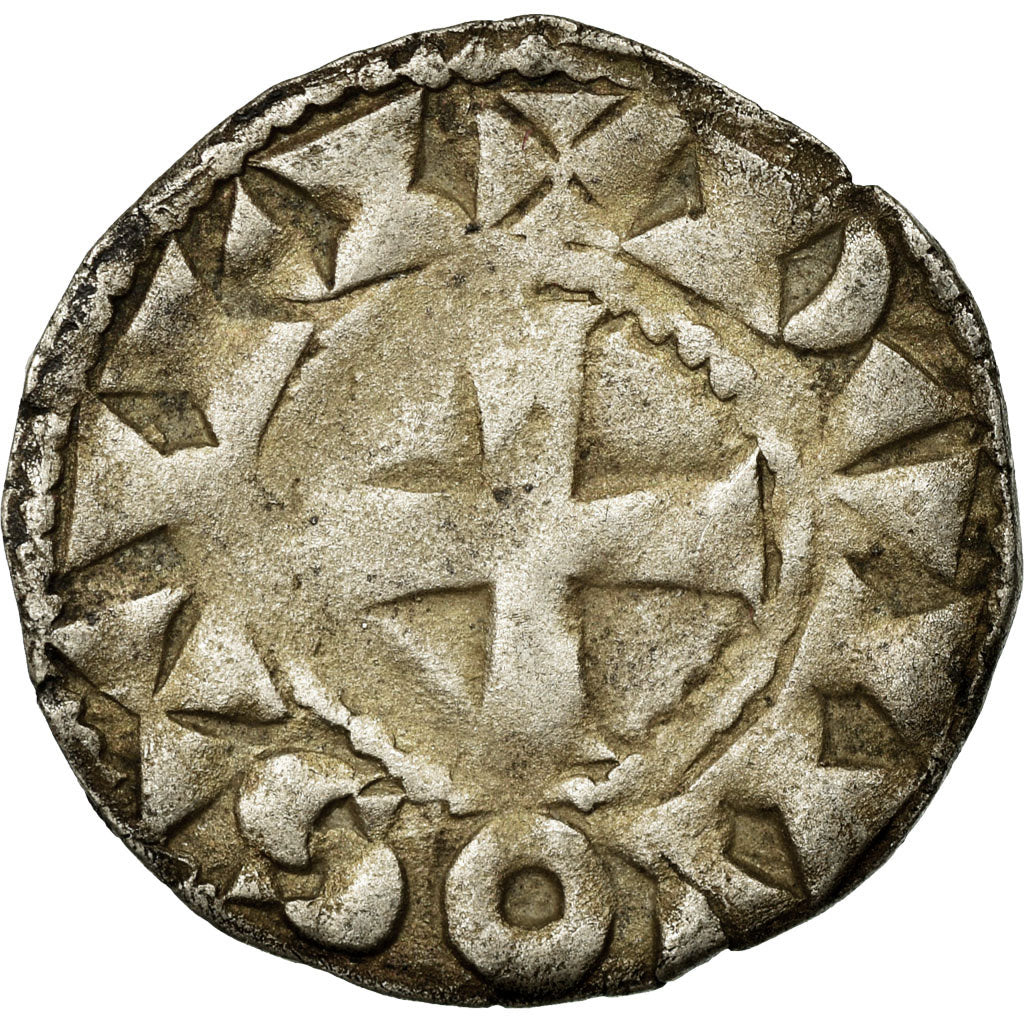 Coin, France, Denarius, EF(40-45), Silver, Boudeau:244