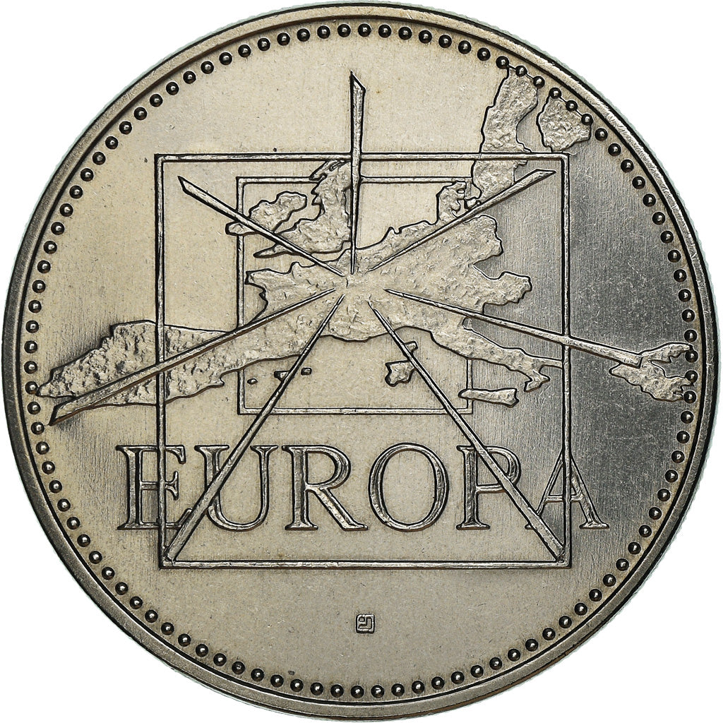 Francia, medalla, Ecu Europa, Politics, 1997, FDC, Cobre - níquel