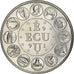 França, Medal, Ecu Europa, Marianne, Politics, 1991, Rodier, MS(65-70)