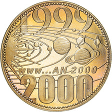 France, Medal, Europa, Passage à l'An 2000, Society, 2000, MS(65-70)