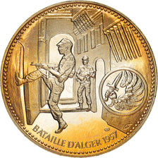 France, Medal, Bataille d'Alger, WAR, MS(65-70), Copper-nickel