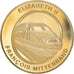 France, Médaille, Tunnel sous la Manche - Elizabeth II, Mitterrand, Politics