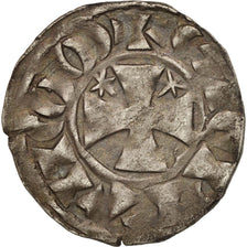 Coin, FRENCH STATES, Denarius, Guingamp, EF(40-45), Silver, Boudeau:144