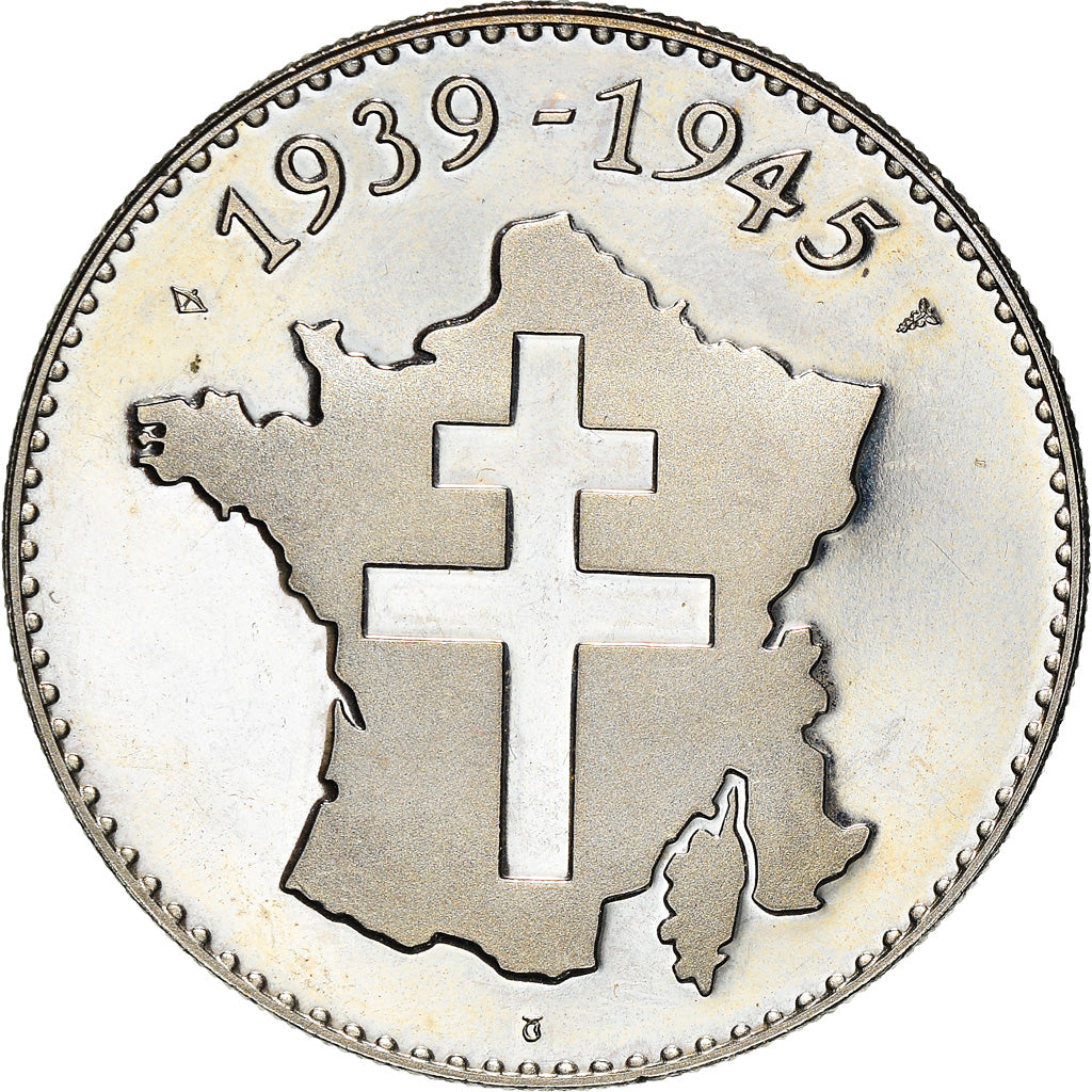 France, Medal, 1939-1945, Débarquement de Normandie, WAR, MS(63), Copper-nickel
