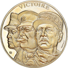 France, Medal, 1939-1945, Victoire, WAR, MS(65-70), Copper-nickel