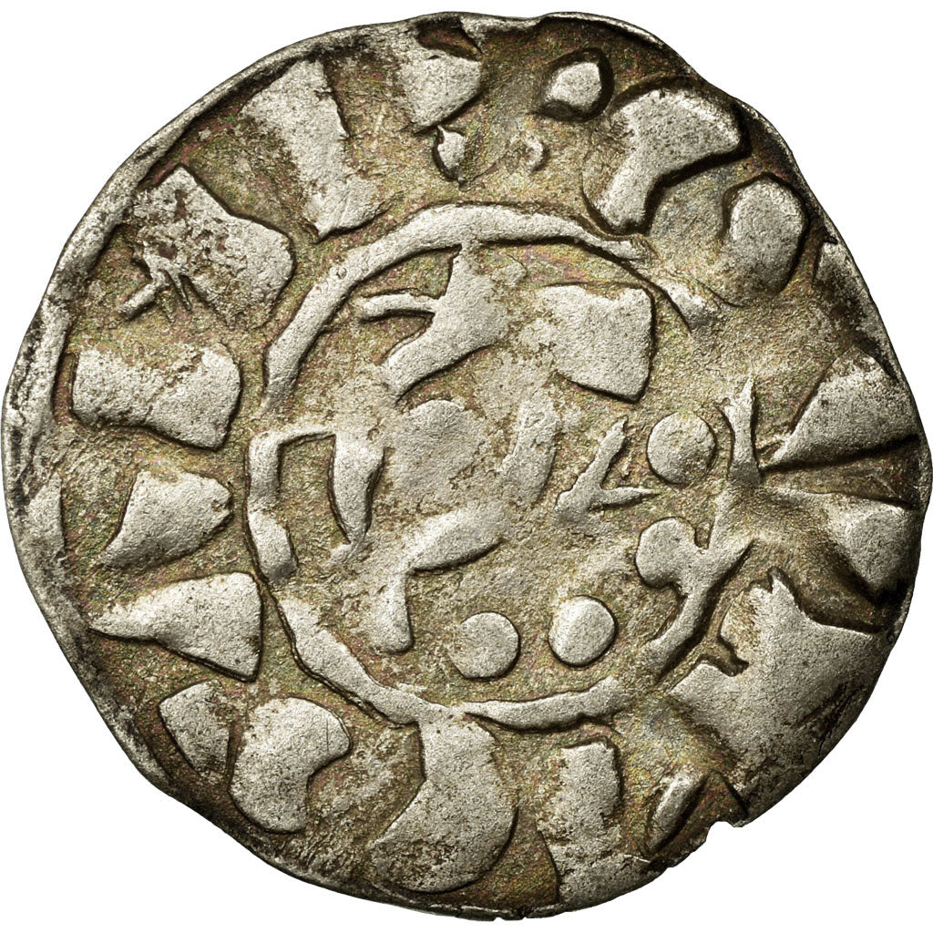 Coin, FRENCH STATES, Denarius, Guingamp, EF(40-45), Silver, Boudeau:144