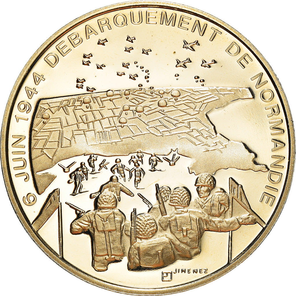 Frankreich, Medaille, 1939-1945, Débarquement de Normandie, WAR, STGL