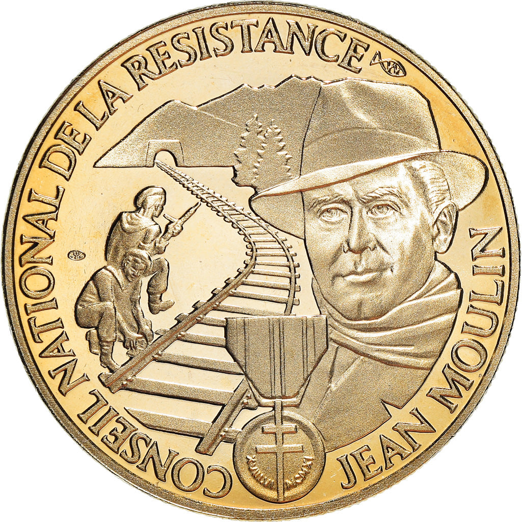 France, Medal, Seconde Guerre Mondiale, Conseil National de la Résistance, WAR
