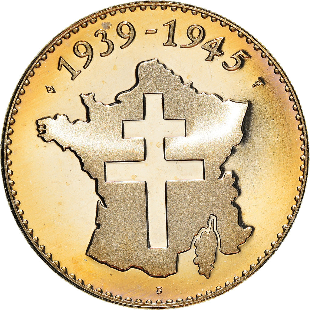 France, Medal, Seconde Guerre Mondiale, Conseil National de la Résistance, WAR