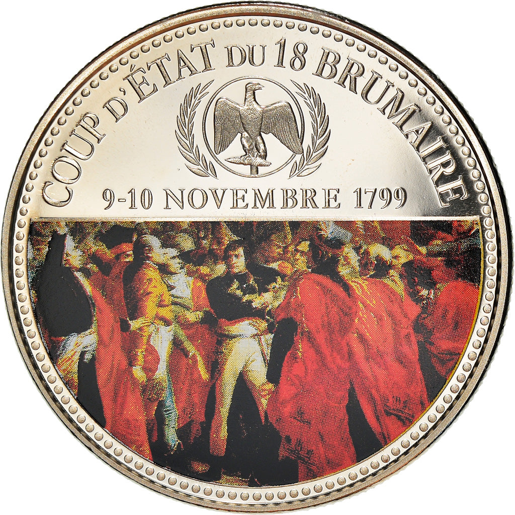France, Medal, Napoléon Ier, Coup d'Etat du 18 Brumaire, History, MS(65-70)