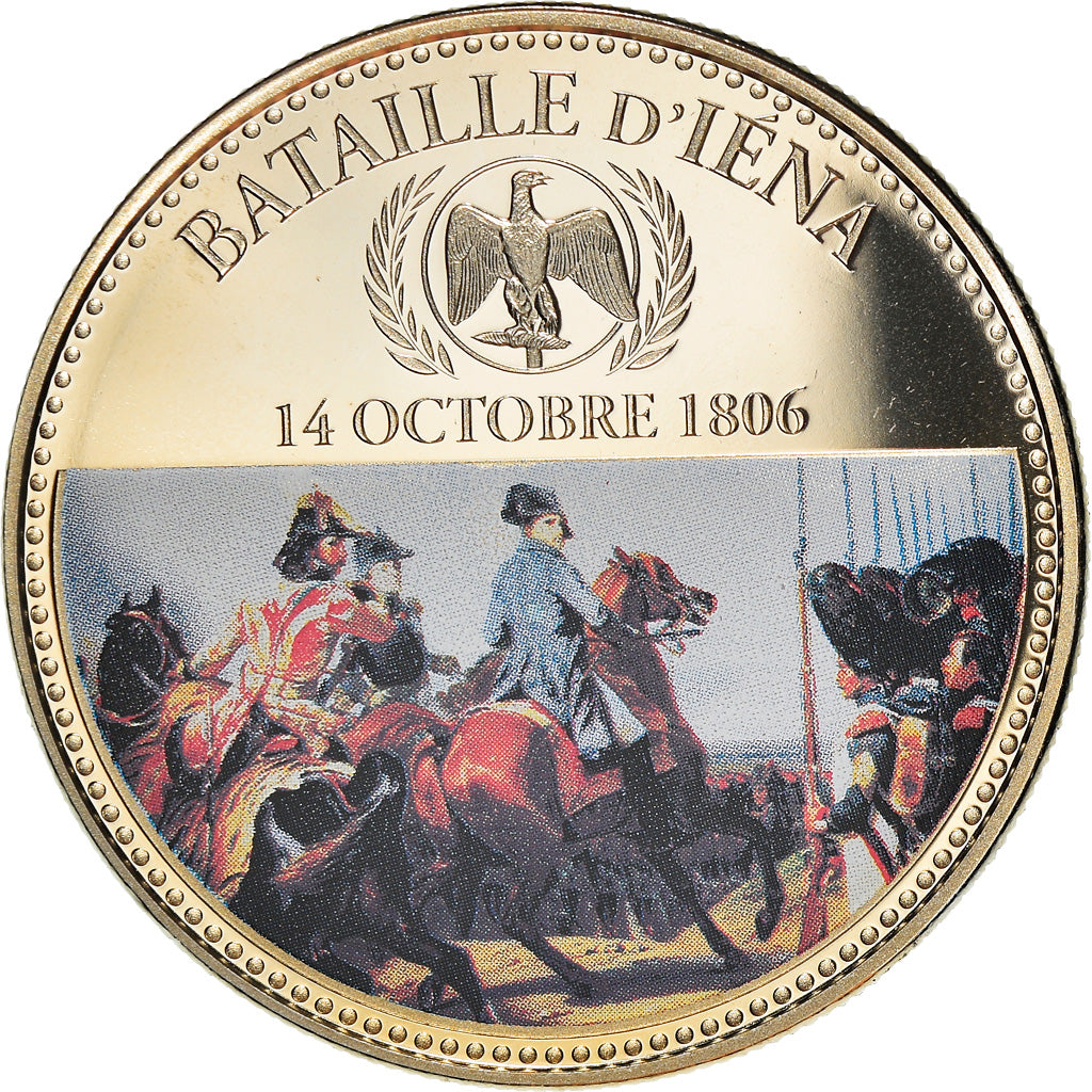 France, Medal, Napoléon Ier, Bataille d'Iena, History, MS(65-70), Copper-nickel