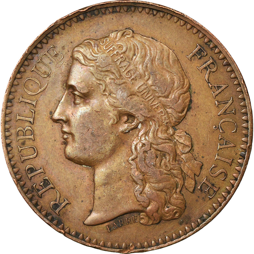 France, Medal, Exposition universelle de Paris, 1878, Barre, VF(20-25), Copper
