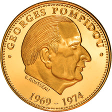 Francia, medalla, Pompidou, Président de la République Française, Politics