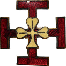 France, Insigne, Croix  Scout, Médaille, Excellent Quality, Cuivre, 34