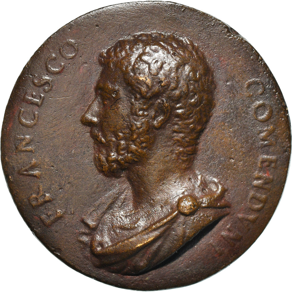 Italia, medaglia, Venise,  Francesco Dona, History, 1545-1553, BB, Bronzo