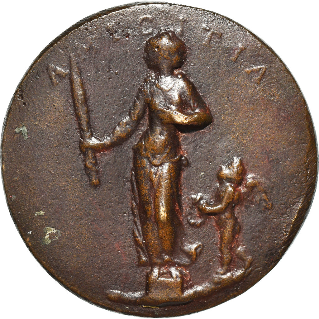 Italia, medaglia, Venise,  Francesco Dona, History, 1545-1553, BB, Bronzo