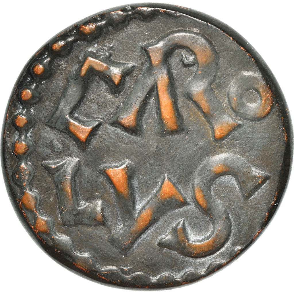 France, Medal, Reproduction, Denier Charlemagne, Melle, History, 1974
