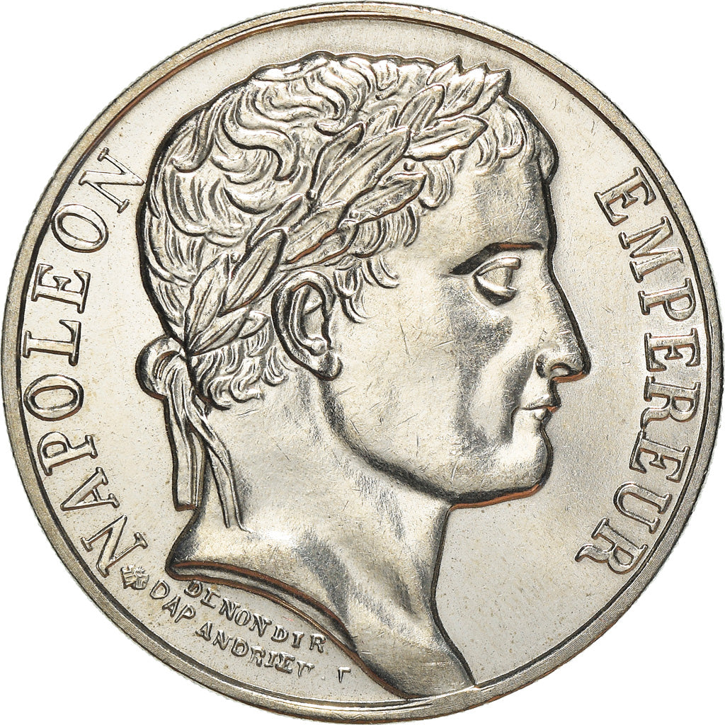 Francia, medaglia, Napoléon Ier, Empereur, History, 1981, FDC, Nichel