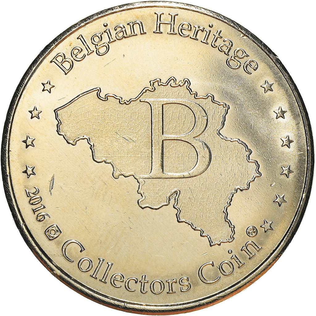 Belgium, Token, Grote Markt, Bruge, Arts & Culture, 2016, MS(65-70)