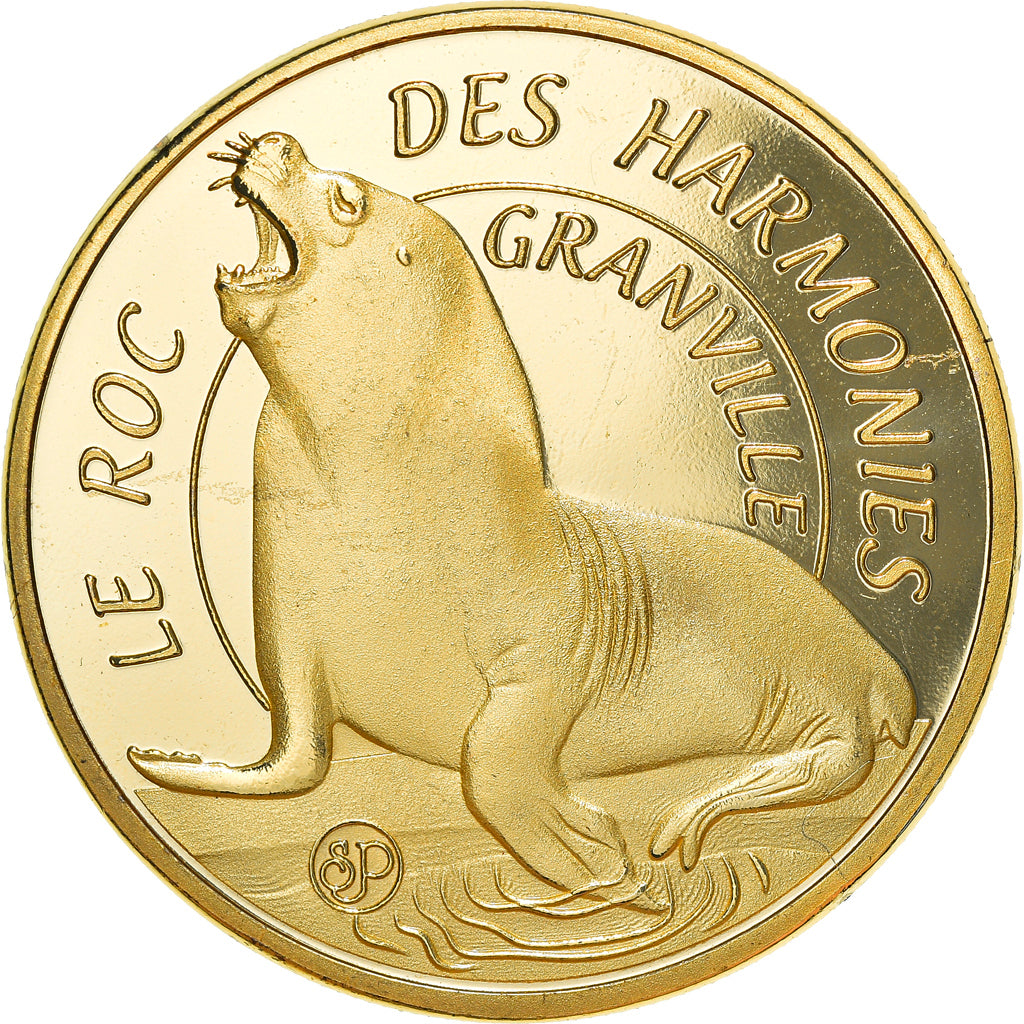 France, Token, Touristic token, 50/ Granville - Le Roc des Harmonies, Souvenirs