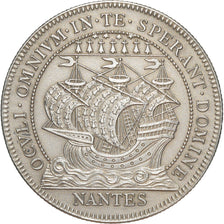 France, Token, Chambre au Tribunal de Commerce, Nantes, MS(63), Silver