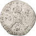 Spanish Netherlands, FLANDERS, Patagon, 1650, Bruges, VF(20-25), Silver, KM:34
