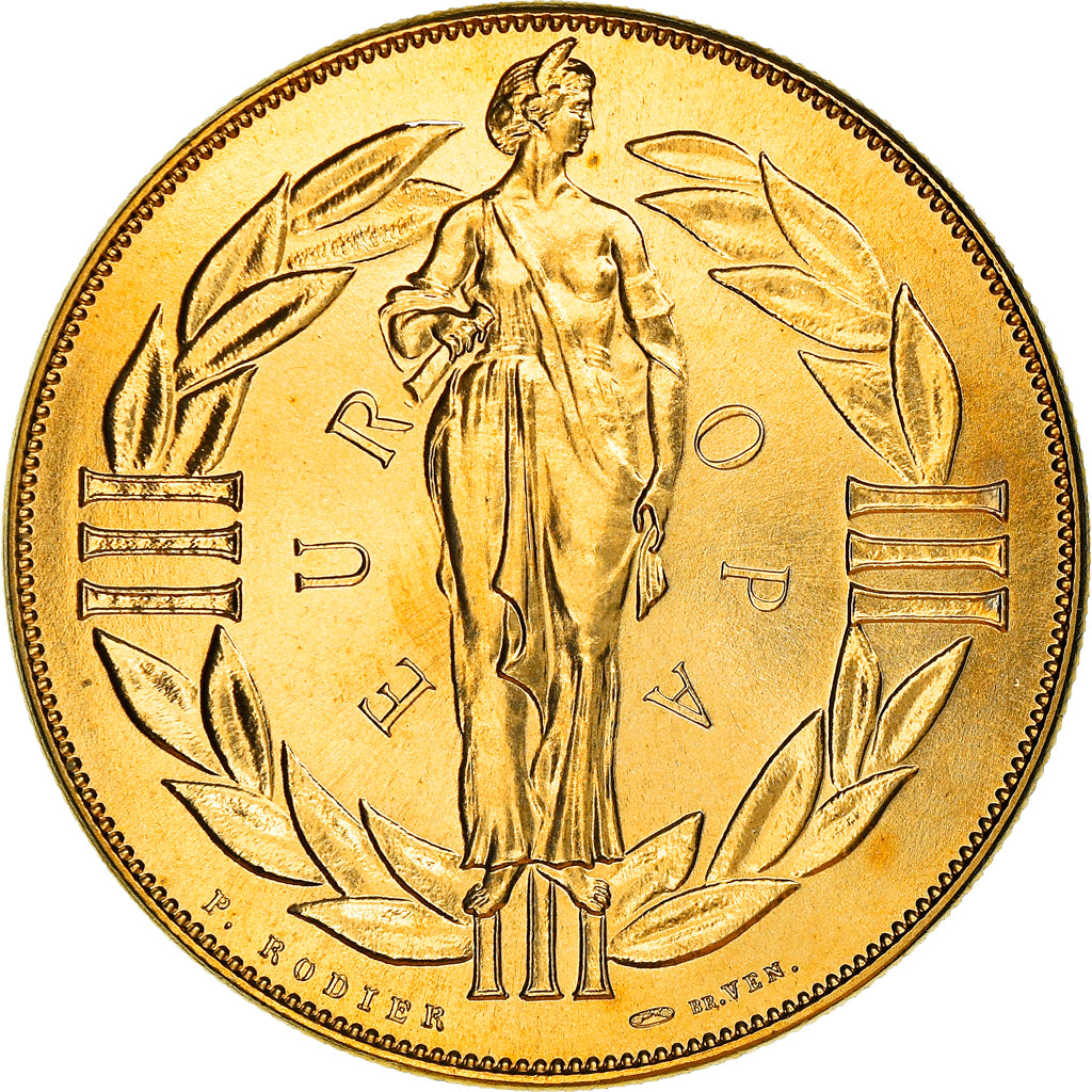 Frankreich, Medaille, Ecu Europa, Europe Assise, Politics, 1979, Rodier, STGL