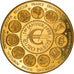 France, Medal, 1er Janvier 1999, Euro Parité, EUROPA, Politics, 1999