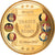 Frankrijk, Medaille, 60 Ans du Traité de Rome, La Semeuse, 2017, FDC, Gilt