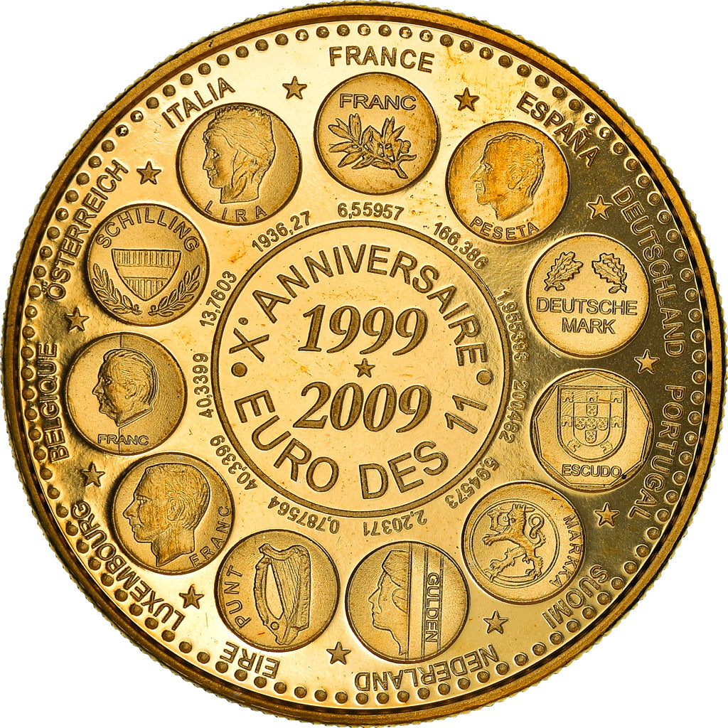 France, Medal, Xème Anniversaire 
