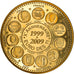 France, Medal, Xème Anniversaire "Euro des 11", Politics, 2009, MS(64)