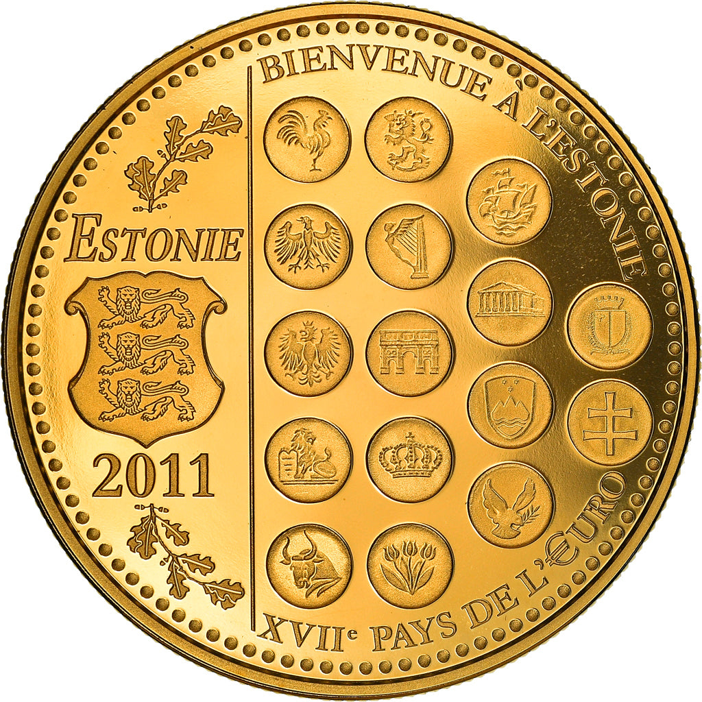 France, Médaille, L'Europe des XXVII, Bienvenue à l'Estonie, Politics, 2011