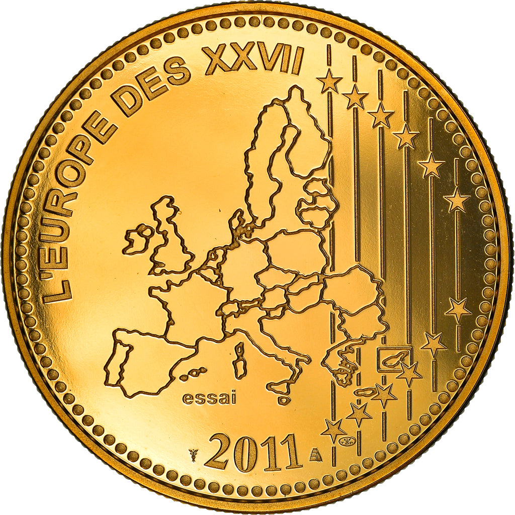 France, Médaille, L'Europe des XXVII, Bienvenue à l'Estonie, Politics, 2011