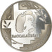 Francia, medalla, Médaille du Baccalauréat, Arts & Culture, 1965, FDC, Plata