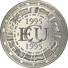 Francia, medalla, Ecu Europa, Politics, 1995, Jimenez, FDC, Cobre - níquel