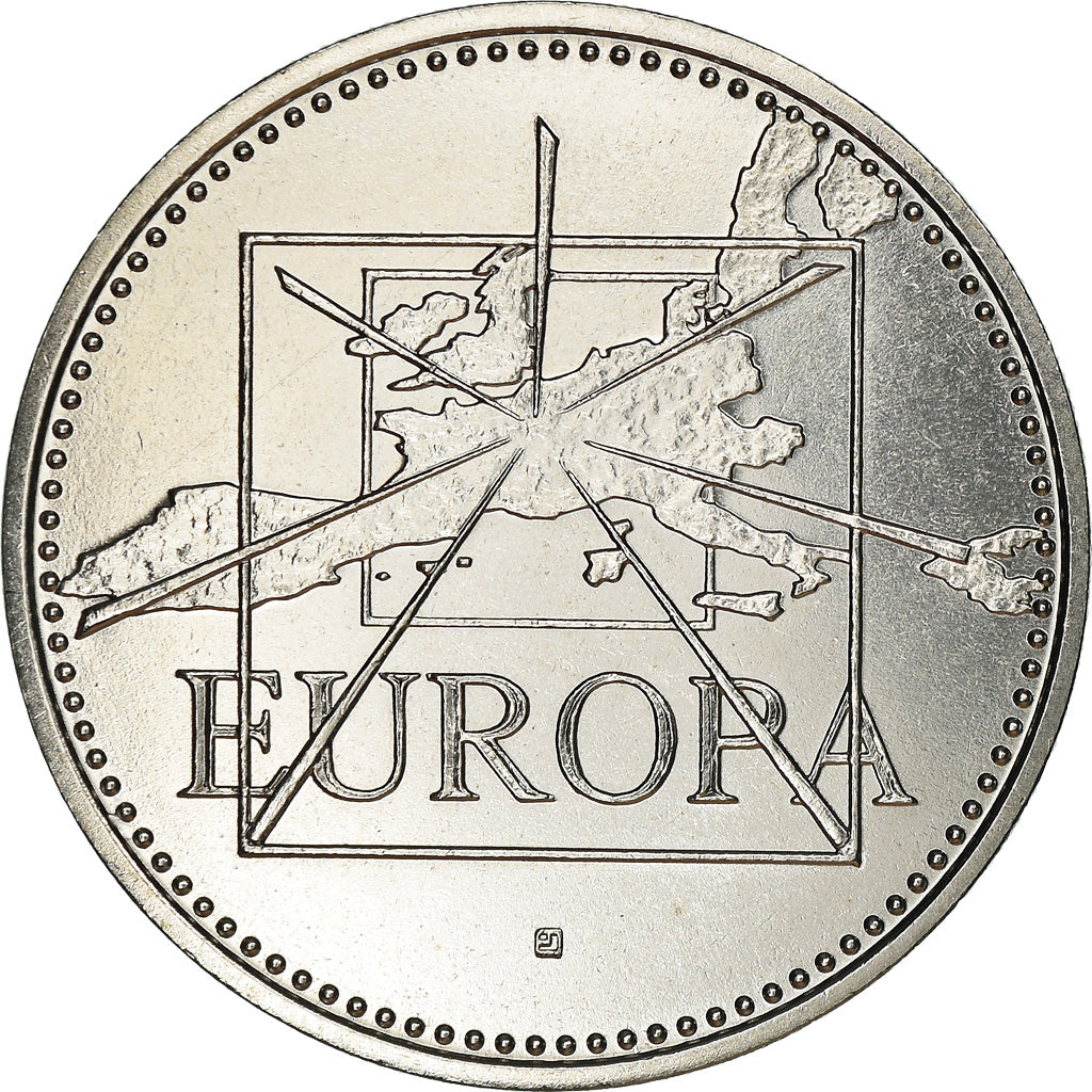 Francia, medalla, Ecu Europa, Politics, 1995, Jimenez, FDC, Cobre - níquel