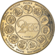 France, Medal, L'Europe, La Semeuse, Politics, 2000, Jimenez, MS(65-70)