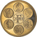France, Medal, Coq, Fin du Cours Légal du Franc, Politics, 2002, MS(63)
